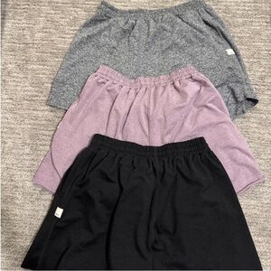Vuori boyfriend shorts bundle
